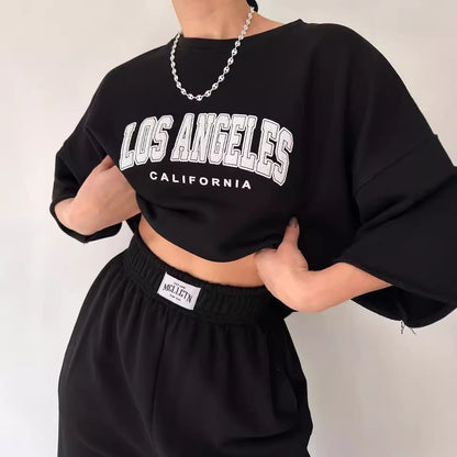 Damen lässiges Freizeitoutfit Merchesia