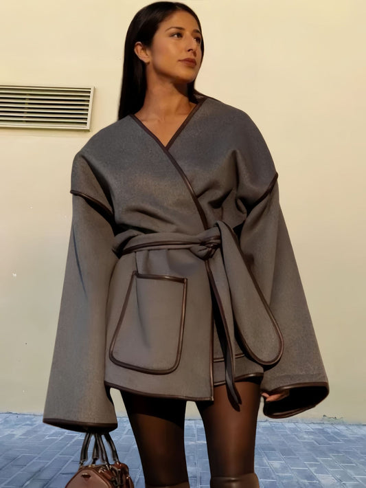 Damen Kimono-Style Überwurf Merchesia