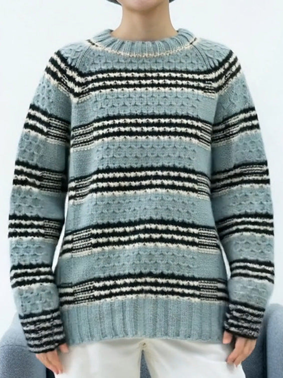 Damen gestrickter Pullover Merchesia