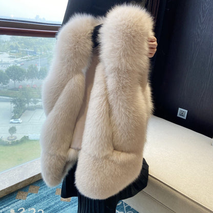 Damen Weste aus luxuriös flauschigem Kunstpelz Merchesia