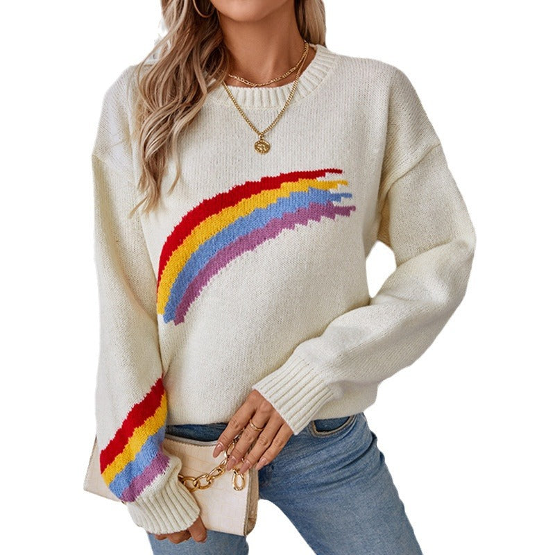 Damen gemusterter Pullover Merchesia