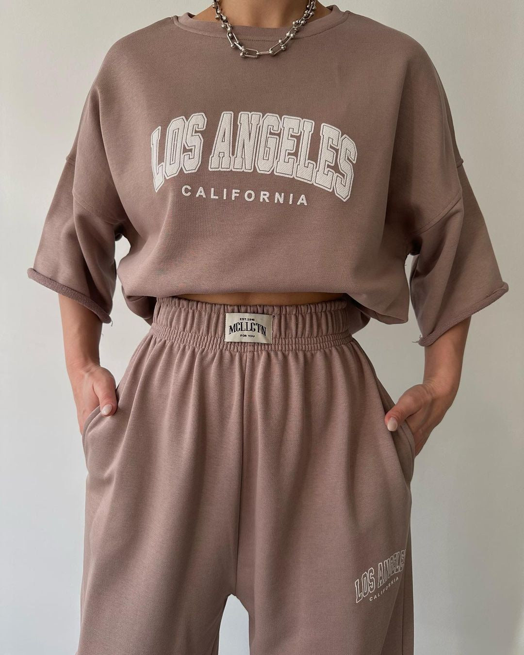 Damen lässiges Freizeitoutfit Merchesia