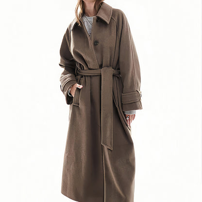 Damen Eleganter und hochwertiger Trenchcoat Merchesia