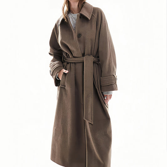 Damen Eleganter und hochwertiger Trenchcoat Merchesia