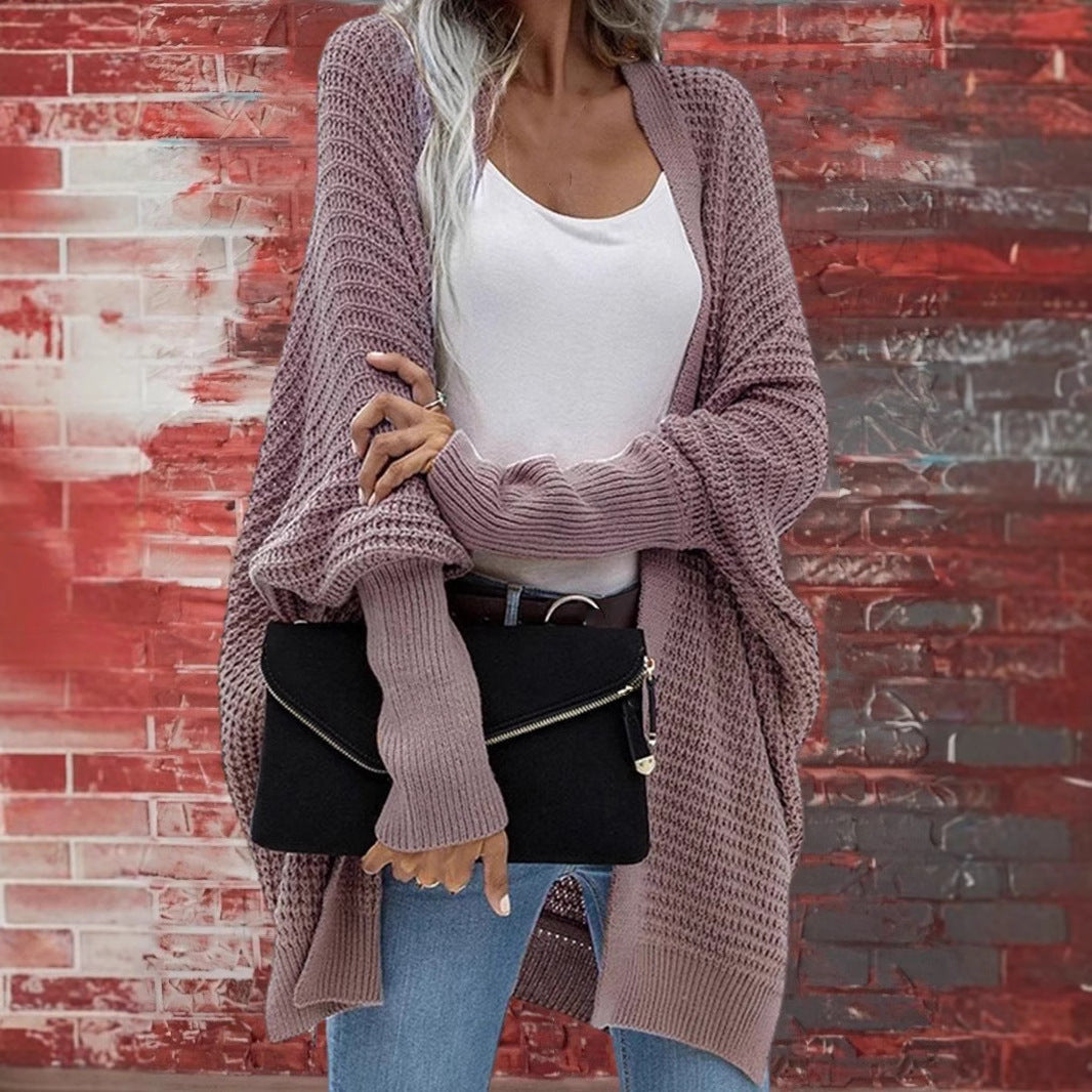 Damen Oversized Strickjacke Merchesia