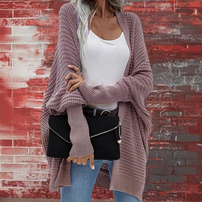 Damen Oversized Strickjacke Merchesia