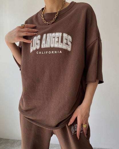 Damen lässiges Freizeitoutfit Merchesia