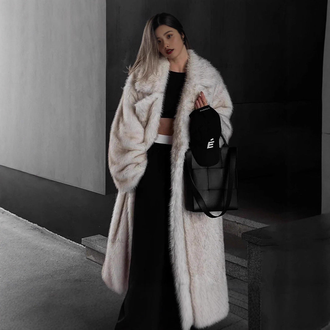 Damen Oversized Kuschelmantel Merchesia