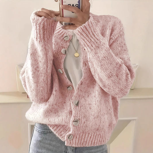 Damen Kuschelige Strickjacke Merchesia