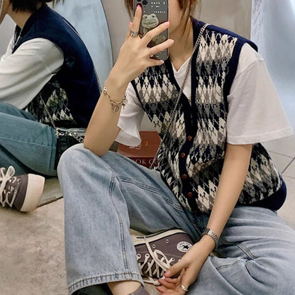 Damen modische Strickweste Merchesia