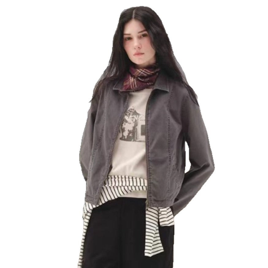 Damen Freizeitjacke mit lässigem Schnitt und praktischen Taschen Merchesia