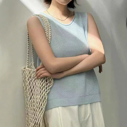 Damen lässiges Stricktop Merchesia