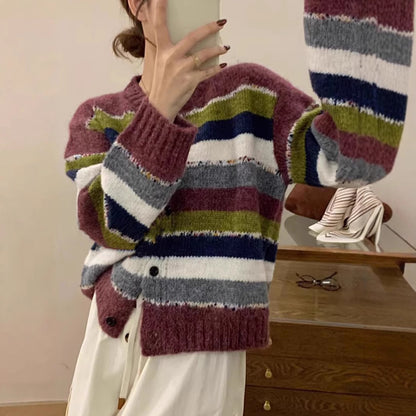 Damen modischer Strickcardigan Merchesia