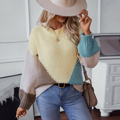 Damen gestrickter Pullover Merchesia