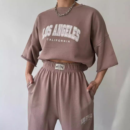 Damen lässiges Freizeitoutfit Merchesia