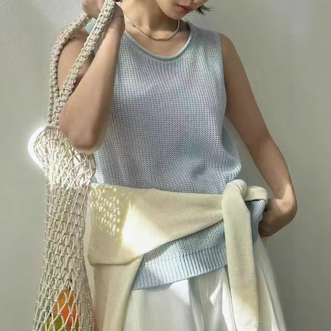 Damen lässiges Stricktop Merchesia