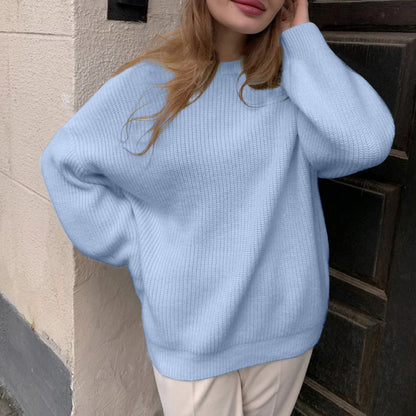 Damen Oversized Pullover aus hochwertigem Strick Merchesia