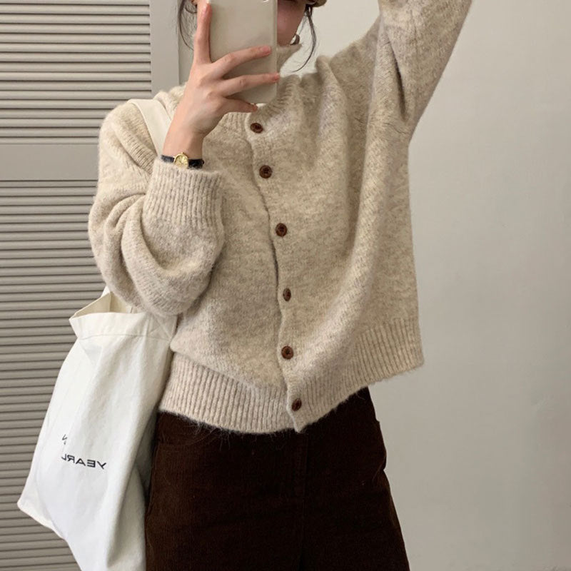 Damen kuscheliger Strickpullover Merchesia