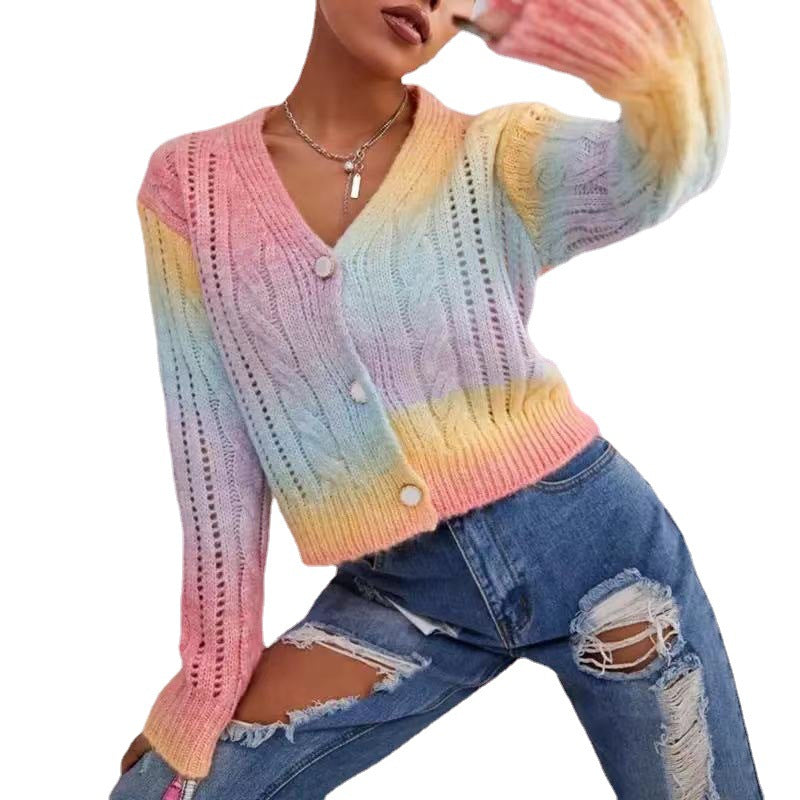 Damen kuschelige Strickjacke mit voluminösen Ärmeln und einzigartigem Zopfmuster Merchesia