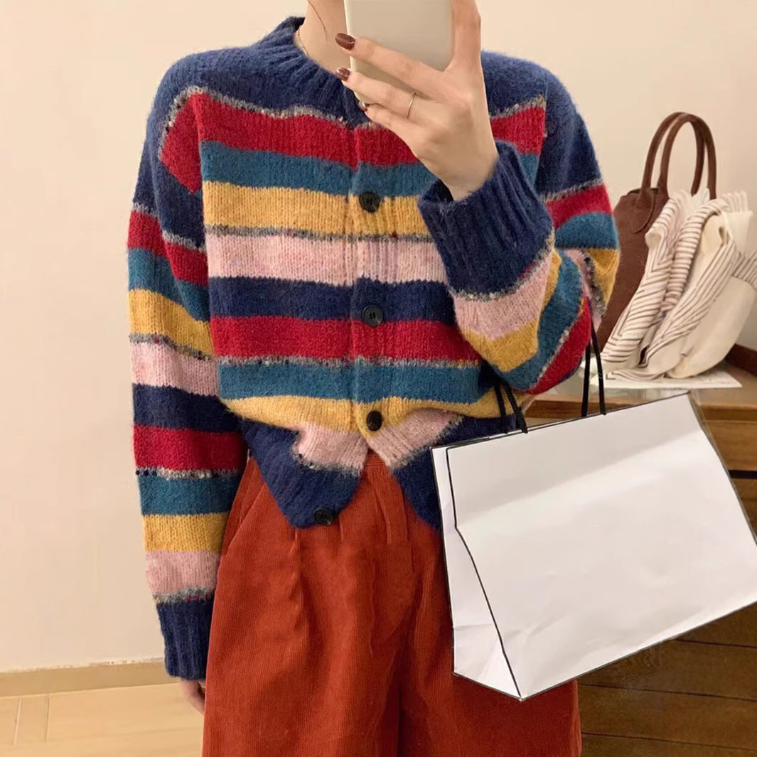 Damen modischer Strickcardigan Merchesia