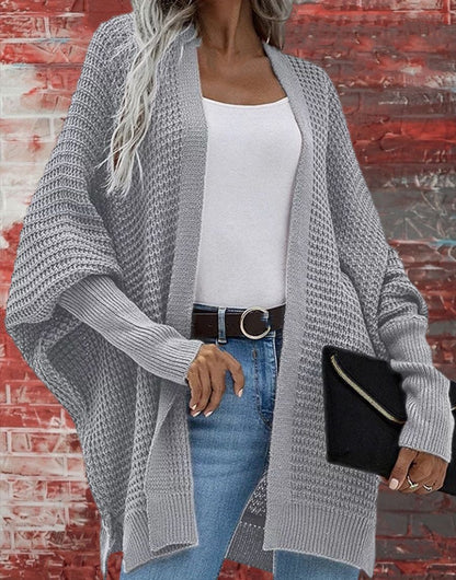 Damen Oversized Strickjacke Merchesia