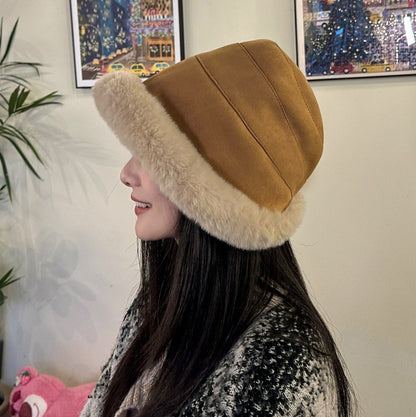 Damen Kuschelige und elegante Fellmütze Merchesia