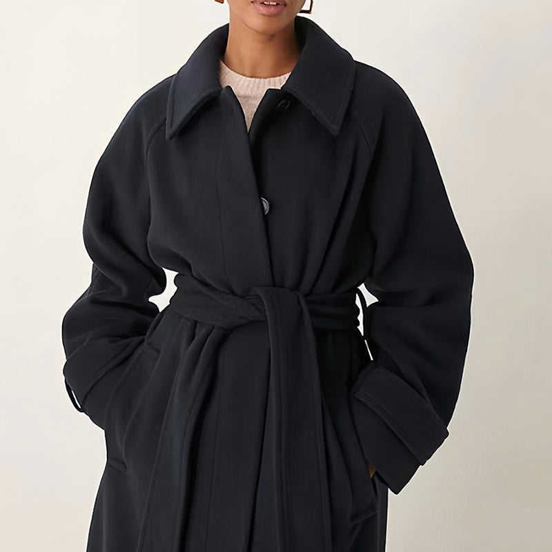 Damen Eleganter und hochwertiger Trenchcoat Merchesia