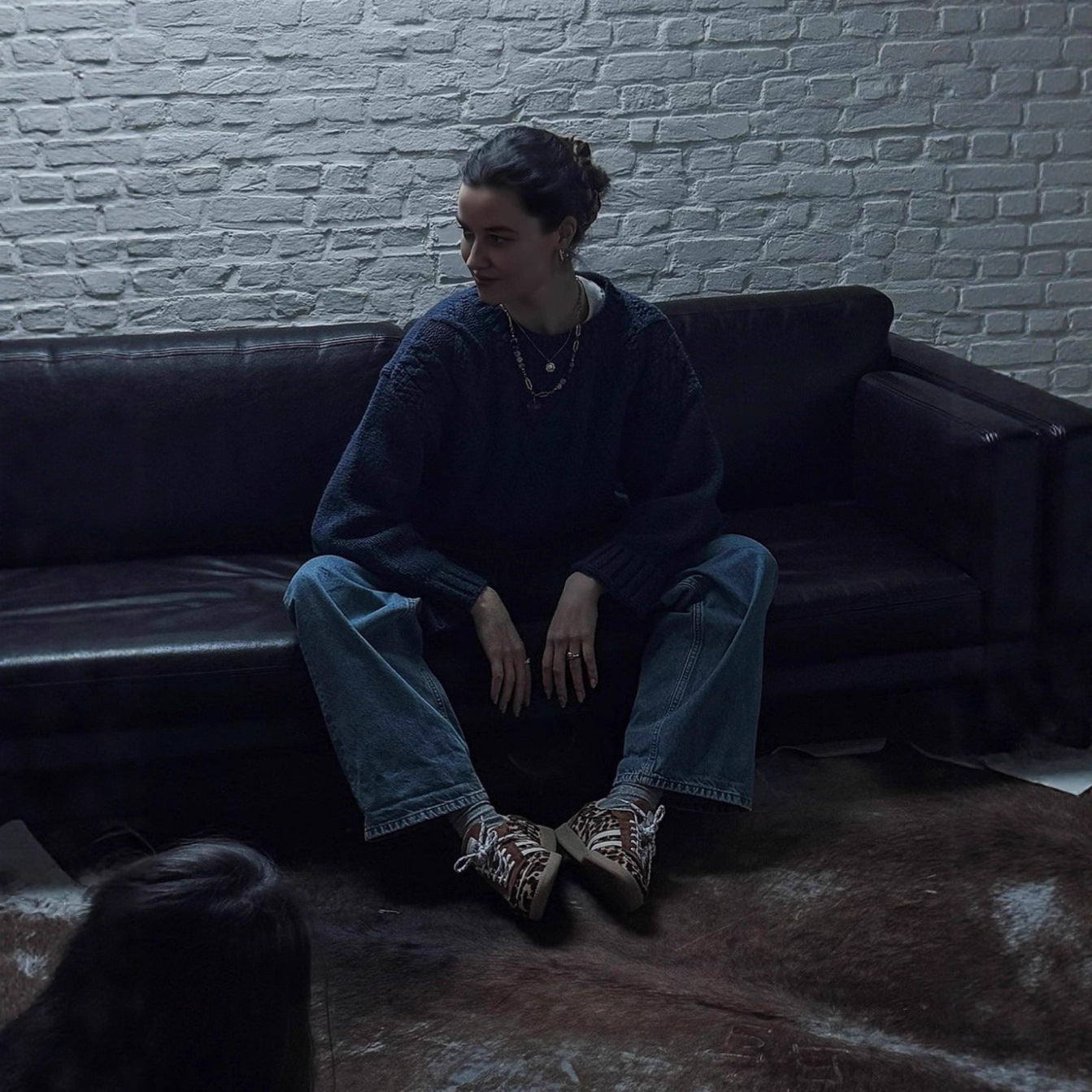 Damen gemütlicher Strickpullover Merchesia