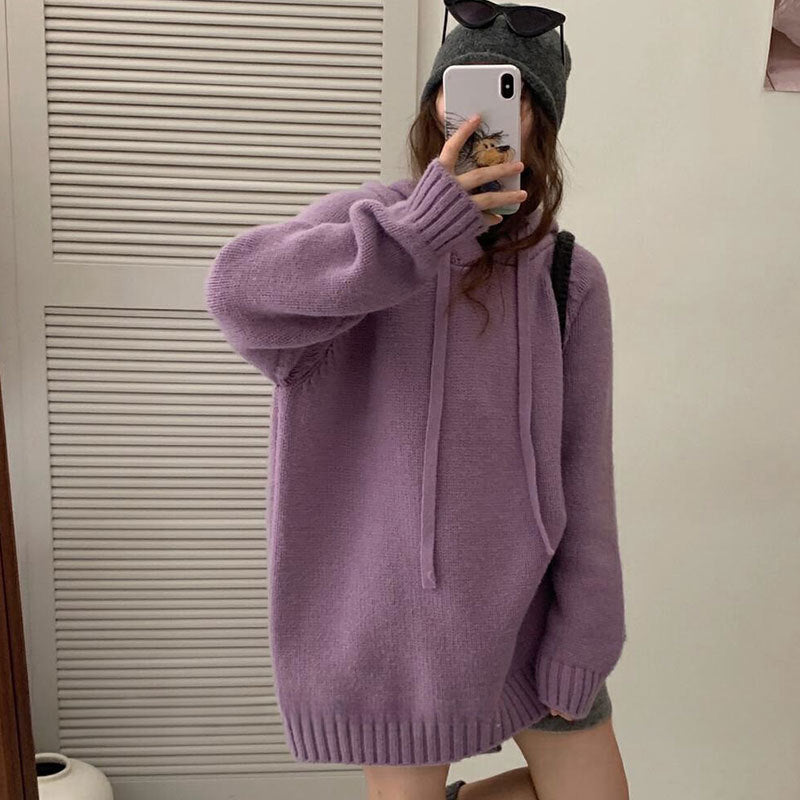 Damen Kapuzenpulli im Oversized-Design Merchesia