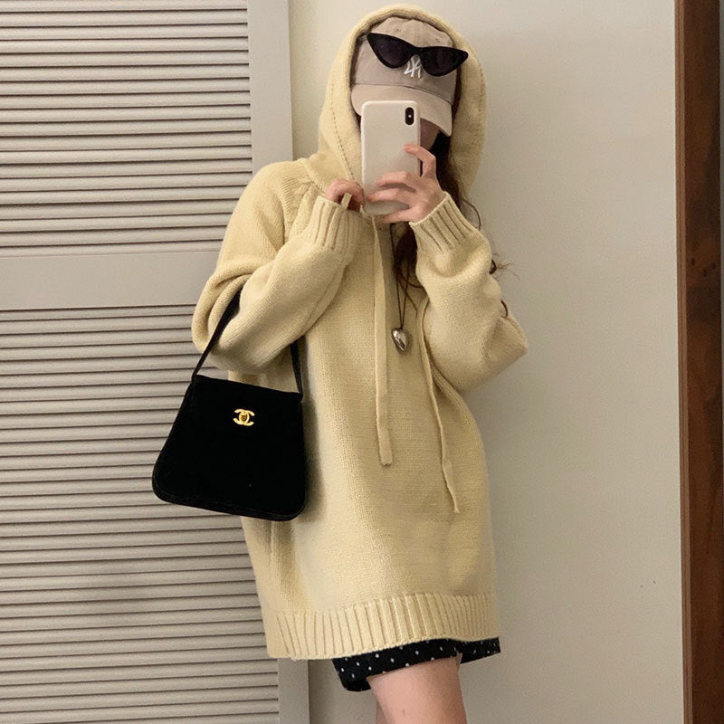 Damen Kapuzenpulli im Oversized-Design Merchesia