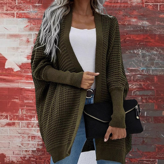 Damen Oversized Strickjacke Merchesia