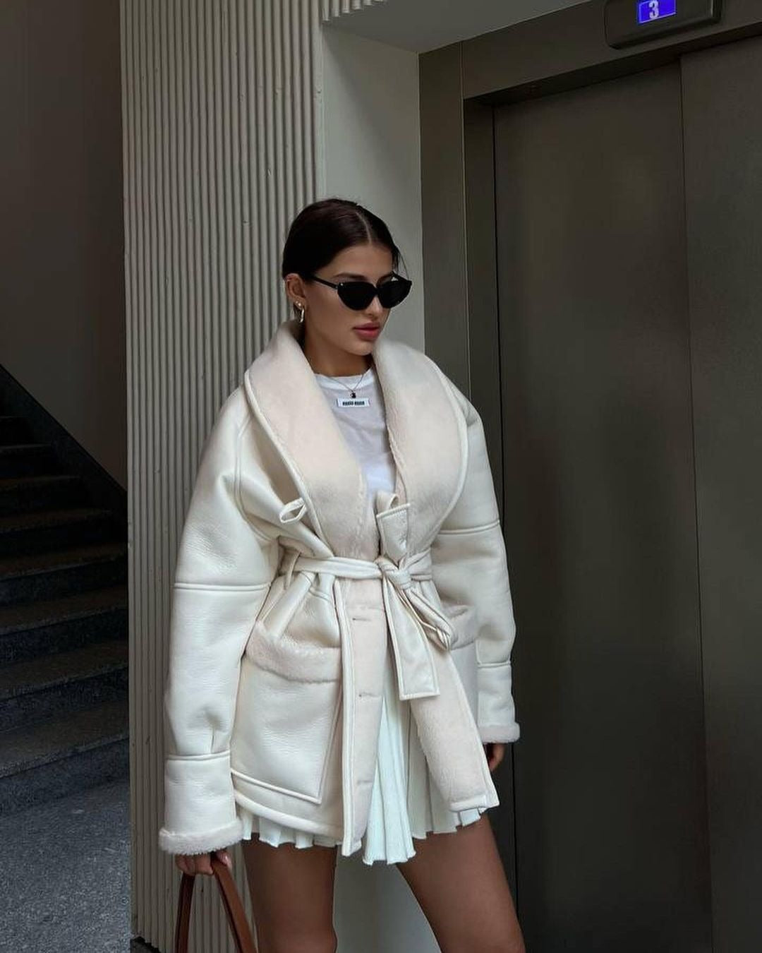 Damen Oversize Jacke mit hochwertiger Innenausstattung Merchesia