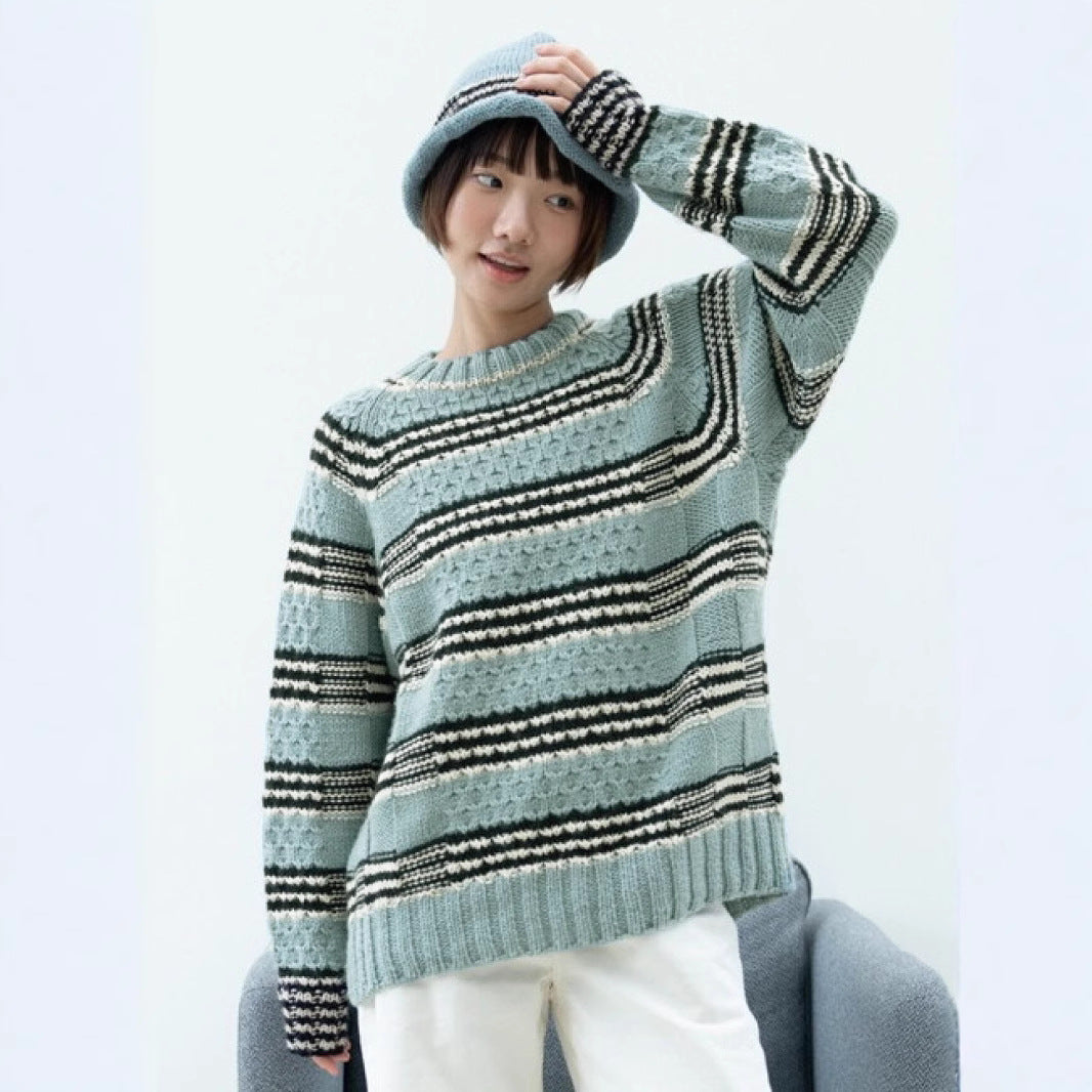 Damen gestrickter Pullover Merchesia