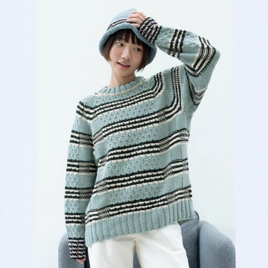 Damen gestrickter Pullover Merchesia