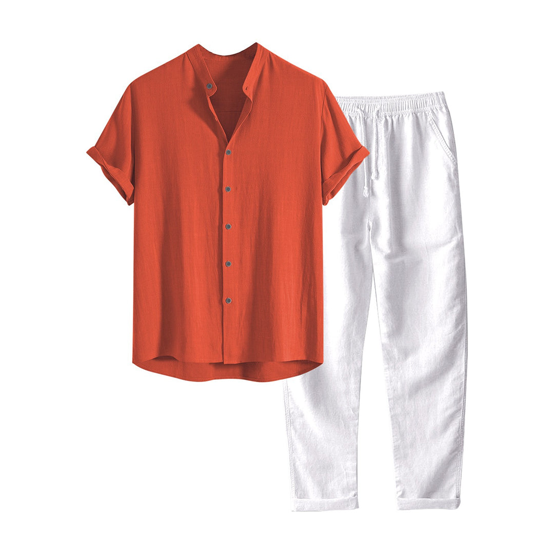 Merche Farbe einfachen Stil Sommer-Set