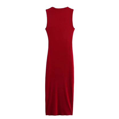 Merche - Kleid - Schmale Passform - Gefaltetes Garn - Sommer