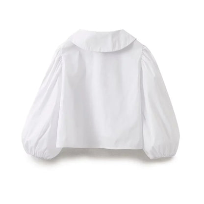 Merche - Shirt - Pop Neck - Langarm - Sommer