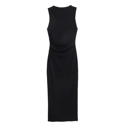 Merche - Kleid - Schmale Passform - Gefaltetes Garn - Sommer