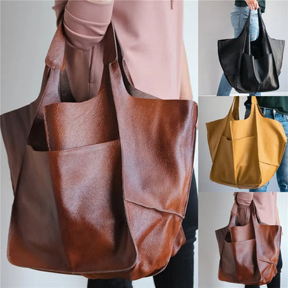 WW | Zeitlose Lederhandtasche