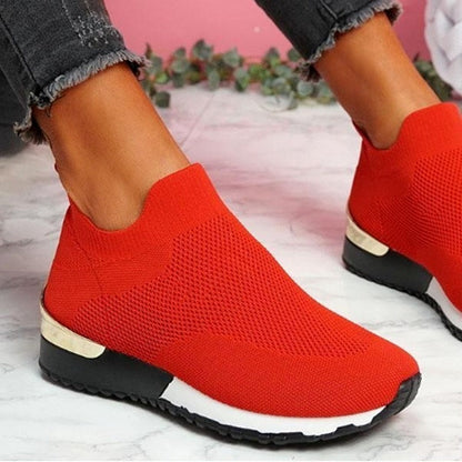 Elastische Slip-On-Sneaker