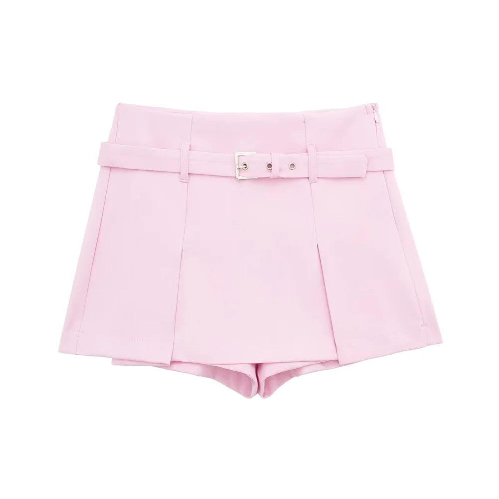 Merche - Shorts Rock - Vielseitig - Einfarbig - Sommer