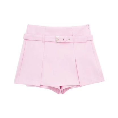 Merche - Shorts Rock - Vielseitig - Einfarbig - Sommer