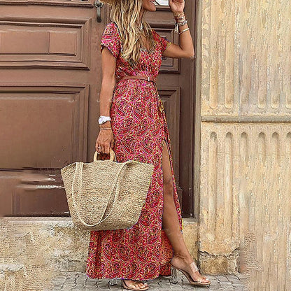 Stilvolles Boho-Chic-Damenkleid