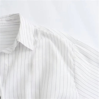 Merche - Oberteile - Polyester - Langarm - Slim Fit - Streifenshirt - Sommer
