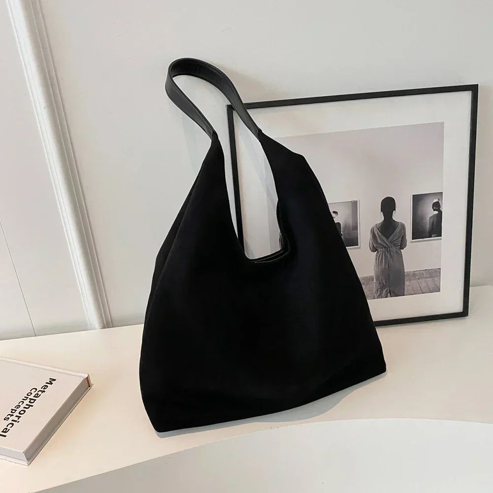 WW | Zeitlose Wildleder Schultertasche