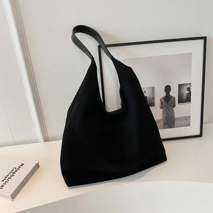 WW | Zeitlose Wildleder Schultertasche
