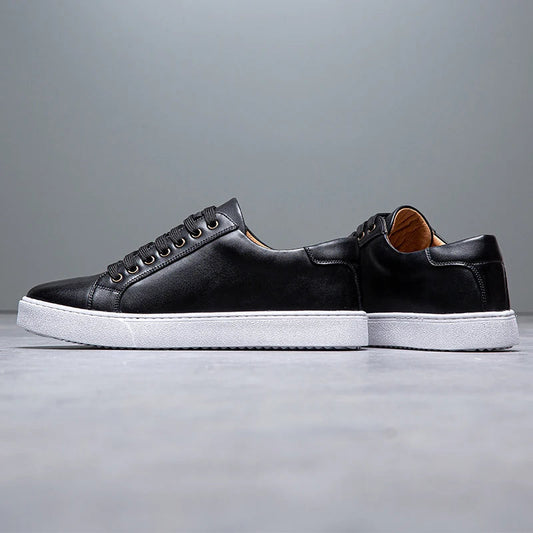Edler Leder-Sneaker