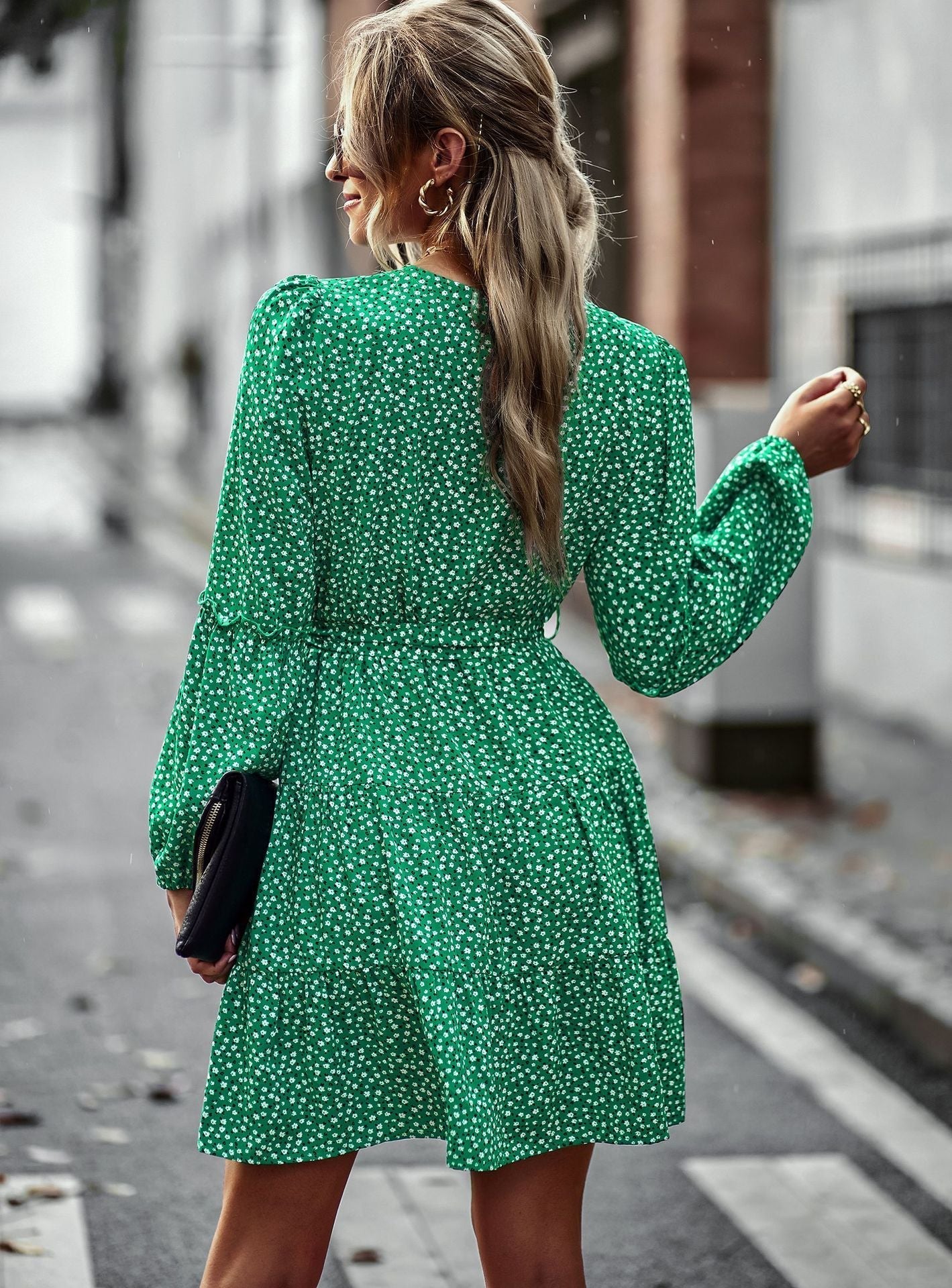 Sommerkleid mit Polka Dots