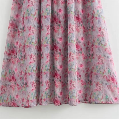 Merche - Kleid - Casual Loose - Blumen - Herbst