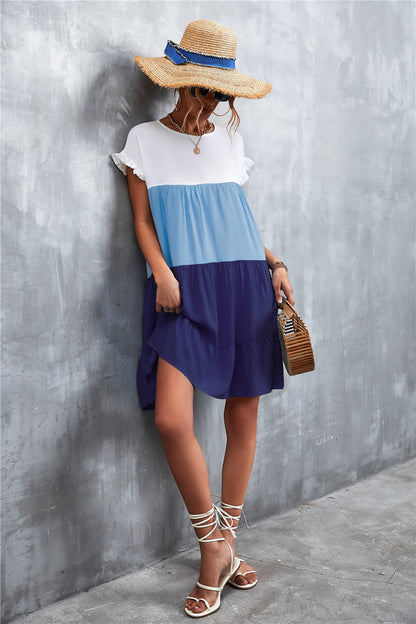 Sommerliches buntes Kleid für Damen
